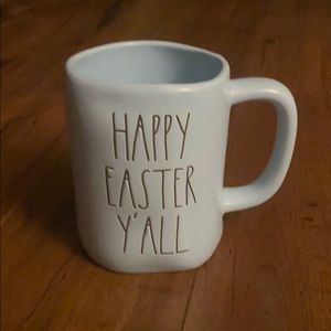 Rae dunn baby blue happy Easter y’all mug